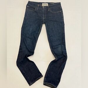 RALPH LAUREN RUGBY SLIM TAPERED VINTAGE DARK WASH JEANS 28